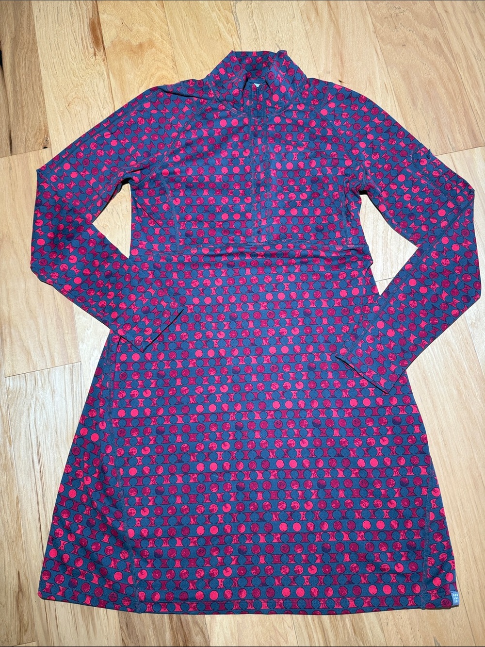 Title Nine Dream Long Sleeve Dress Quarter zip